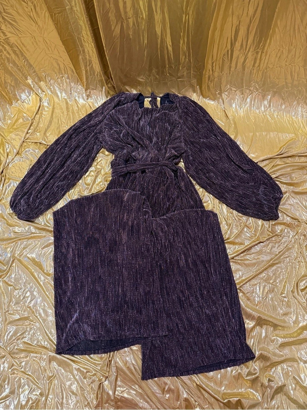 Lane Bryant size 18/20 metallic jumpsuit